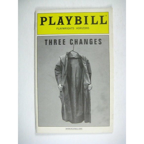 Three Changes Playbill August 2008 Dylan McDermott Nikki Silver Maura Tierney - Picture 1 of 6